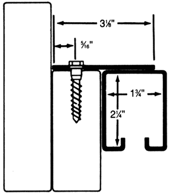 #10 Box Track Dimensions