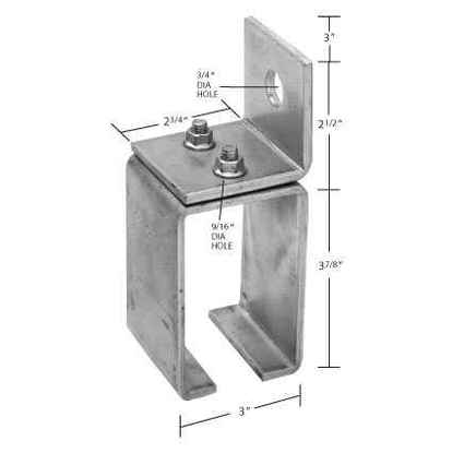 9-4C Heavy Duty Single Wall Bracket